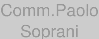 Logo de la marque Comm.Paolo Soprani
